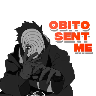 ➡️ emoji Obito's Calls Telegram sticker 5 of 11