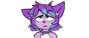 😦 emoji Kaittycat Extended Edition Telegram sticker 20 of 64