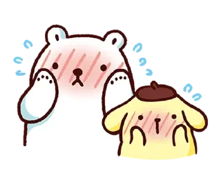 😊 emoji 布丁狗╳白白日記 為你加油應援篇 @kal_pc Telegram sticker 19 of 41