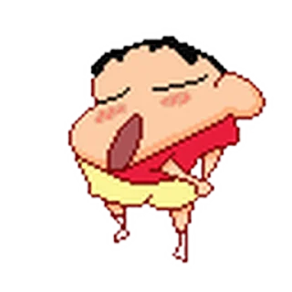 😊 emoji Crayon Shin-chan 蠟筆小新 (3) @kal_pc Telegram sticker 5 of 50