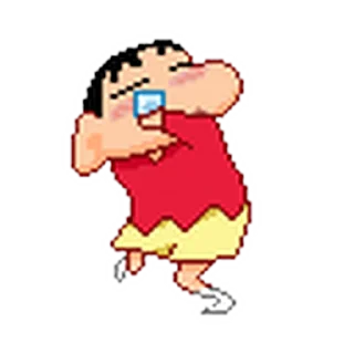 😊 emoji Crayon Shin-chan 蠟筆小新 (3) @kal_pc Telegram sticker 19 of 50