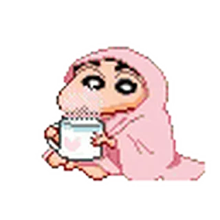 😊 emoji Crayon Shin-chan 蠟筆小新 (3) @kal_pc Telegram sticker 13 of 50