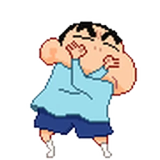 😊 emoji Crayon Shin-chan 蠟筆小新 (3) @kal_pc Telegram sticker 22 of 50