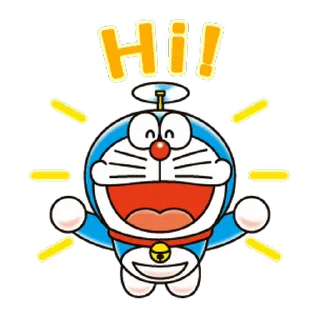 🔵 emoji Doraemon Animated Stickers Telegram sticker 1 of 24