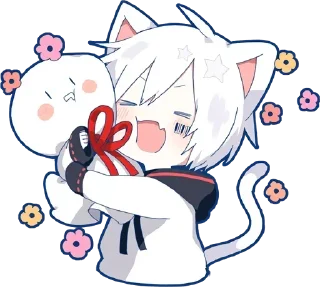 🍮 emoji Mafumafu chibi cute pack ✨🍡by shaden☕️@moodsfeel @shaden_idis Telegram sticker 23 of 81