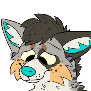 😔 emoji Avery Shepherd II Telegram sticker 8 of 58
