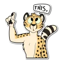 Sticker from Cheetah