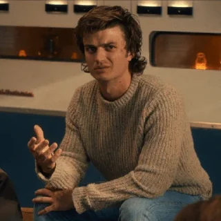 Sticker from Joe Keery(Mimi)