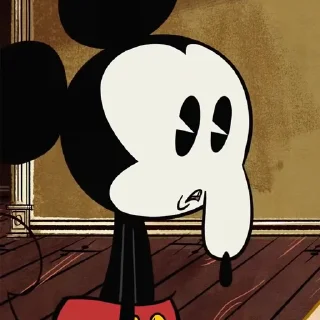 🍆 emoji Mickey Mouse Shorts Telegram sticker 5 of 48