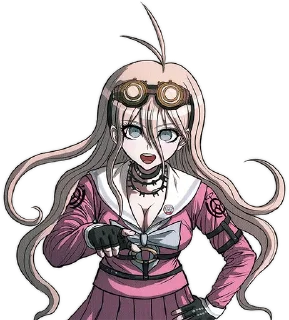 😃 emoji Miu Iruma - Danganronpa V3 Killing Harmony Telegram sticker 10 of 92