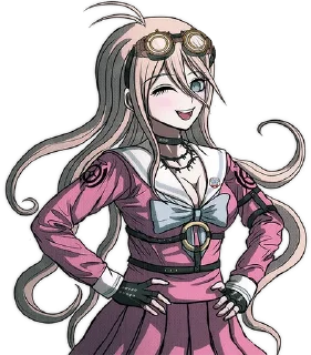 😉 emoji Miu Iruma - Danganronpa V3 Killing Harmony Telegram sticker 12 of 92