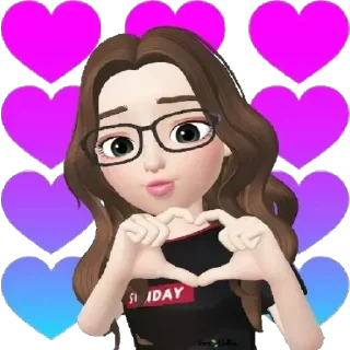 ❤ emoji saludos By @drean23 Telegram sticker 13 of 119