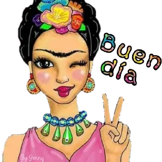 ☀ emoji saludos By @drean23 Telegram sticker 16 of 119