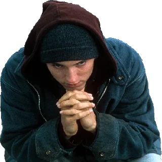 😄 emoji EMINEM Telegram sticker 6 of 18