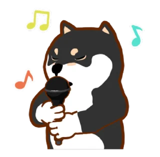 Sticker from 阿柴們的狗哩狗氣日常第六彈