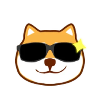 😊 emoji 狗哩狗氣阿柴動動表情貼 第二彈 Telegram sticker 3 of 40