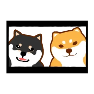 😊 emoji 阿柴們的狗哩狗氣日常第七彈 Telegram sticker 23 of 24