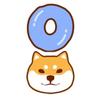 😊 emoji 狗哩狗氣阿柴動動表情貼 第二彈 Telegram sticker 14 of 40