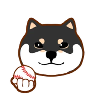 😊 emoji 狗哩狗氣阿柴動動表情貼 第二彈 Telegram sticker 19 of 40