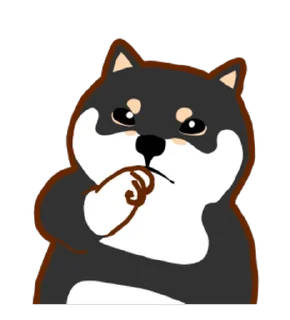 😊 emoji 阿柴們的狗哩狗氣日常第七彈 Telegram sticker 17 of 24