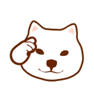 😊 emoji 狗哩狗氣阿柴動動表情貼 第二彈 Telegram sticker 23 of 40