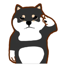 😊 emoji 阿柴們的狗哩狗氣日常第六彈 Telegram sticker 20 of 24
