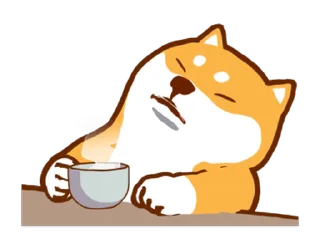 😊 emoji 阿柴們的狗哩狗氣日常第六彈 Telegram sticker 8 of 24