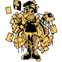 😩 emoji Bendy and the Ink Machine Telegram sticker 13 of 66