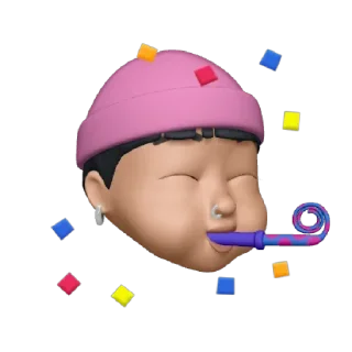 🥳 emoji @maltrattandole Telegram sticker 17 of 47