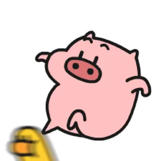 😊 emoji 乖巧的菜豬7 @kal_pc Telegram sticker 8 of 16