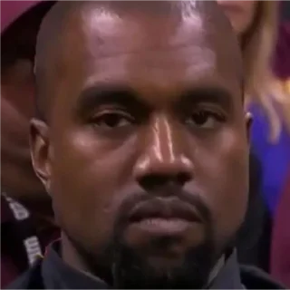 😐 emoji KANYE - @virginzone0 Telegram sticker 19 of 52
