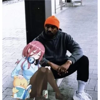 😎 emoji KANYE - @virginzone0 Telegram sticker 17 of 52