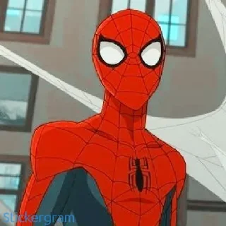 Sticker from Spider-Man