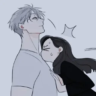 🖤 emoji go away Telegram sticker 6 of 111