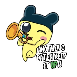 📈 emoji Mametchi $MET @mametchi_arb Telegram sticker 5 of 23