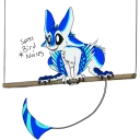 😮 emoji Jester Avali Telegram sticker 14 of 43