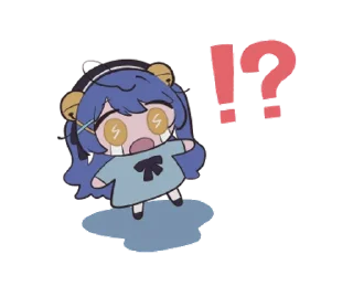 ⁉️ emoji 阿喵喵捏 Telegram sticker 15 of 31