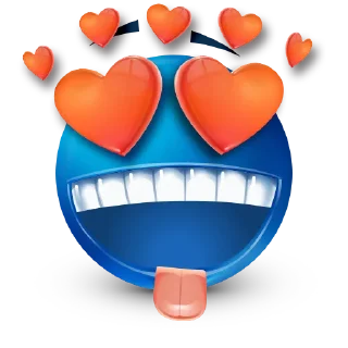 😍 emoji @wasteland Telegram sticker 15 of 88