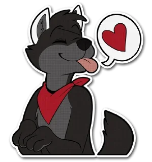 Sticker from Kitsunetsuki's favs 10 — @stckrRobot