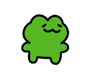 Sticker from Pepe Cute Frog • @xxyuji