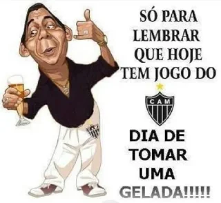 Sticker from la hinchada del mineiro