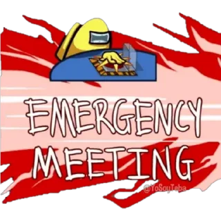 🚨 emoji Among Us Telegram sticker 5 of 24