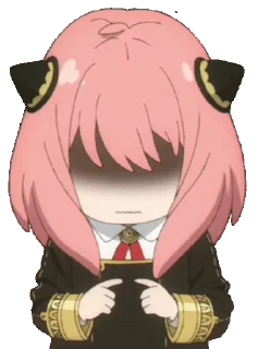 🥲 emoji Anya @Gian_TGX Telegram sticker 23 of 49