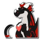 ❤ emoji Drake Telegram sticker 14 of 26