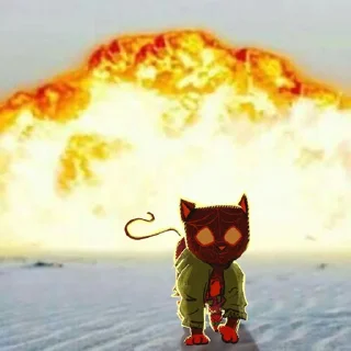 💥 emoji Meows Morales Telegram sticker 17 of 72
