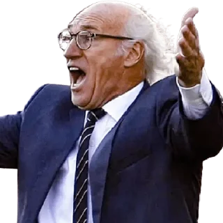 😫 emoji Carlos Bianchi Telegram sticker 17 of 37