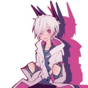 😖 emoji Nanashi Telegram sticker 6 of 10