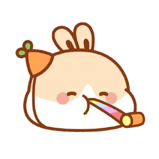 🐰 emoji ᵇᵘⁿⁿʸˢ ᵏᵃʷᵃⁱⁱ✿᭄ @stickersdaManu Telegram sticker 23 of 120