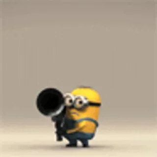 😤 emoji minion Telegram sticker 17 of 32