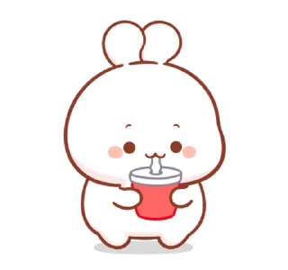 ⭐ emoji 🍭@Mycute_stickers cotton bunny Telegram sticker 4 of 47